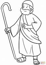 Moses Coloring Pages Pharaoh Getcolorings Sheet sketch template
