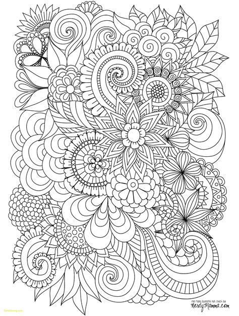 printable coloring pages  adults  resume examples