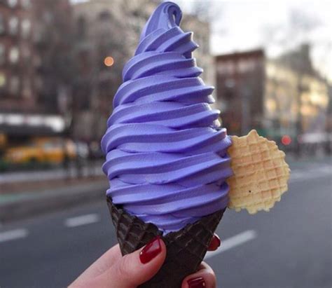 colored ice cream   newest trend  social media