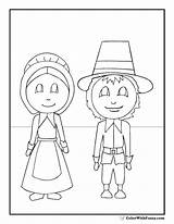 Coloring Pilgrims Thanksgiving Pages Gent Lady Pilgrim Color Cute Getdrawings Drawing Associate Offsite Commission Links Amazon Through Small Make May sketch template
