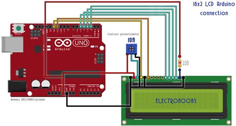 arduino lcd wiring diagram