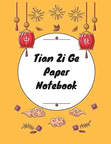 tian zi ge paper notebook practice writing chinese characters
