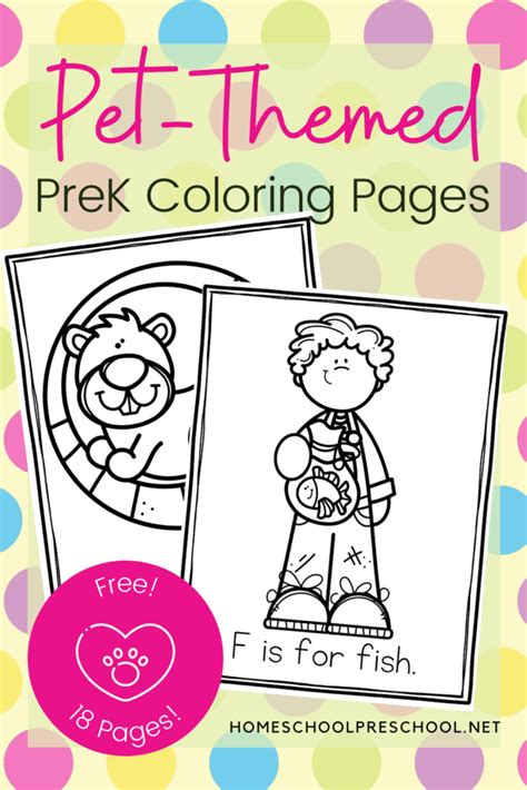 pet coloring pages  preschoolers shanelle velazquez