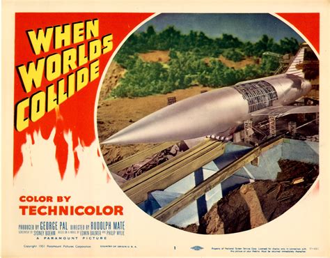 when worlds collide 1951 posters details four color comics