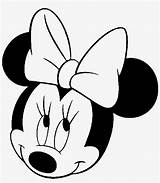 Mouse Minnie Coloring Pages Face Nicepng sketch template