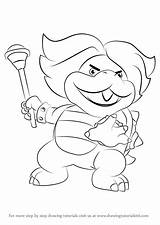 Koopa Ludwig Koopalings Von Draw Coloring Pages Morton Drawing Jr Step Template sketch template