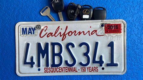 decode california license plates  drive