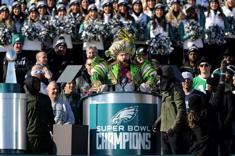 Jason Kelces Speech At Eagles Parade Connects With Passion Sincerity