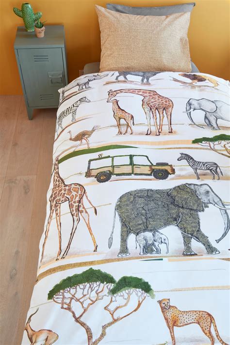 bettwaesche bett schlafzimmer safari elefant boys room decor diy