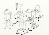 Drawing Sketch Food Processor Blender Binocular Sketching Getdrawings Any Practice Blenders Click Save Use Mixers sketch template