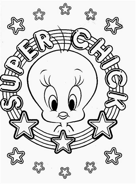 printable coloring pages tweety bird coloring pages