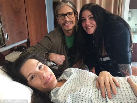steven tyler shares sweet photo with liv after she gives birth to son
