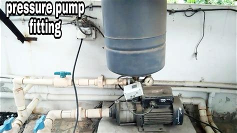 pressure pump installation user guide  full details youtube