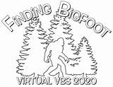 Bigfoot Vbs sketch template