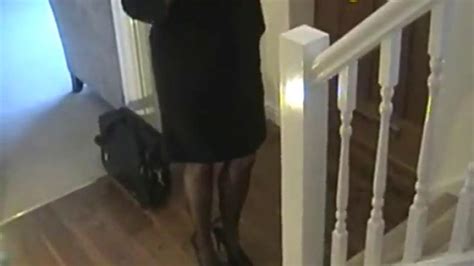 british business woman older milf slut in black stockings