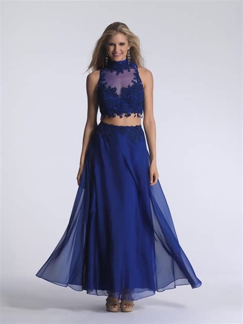 h007 ankle length chiffon prom dresses plus size beach two pieces