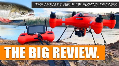 assault rifle  fishing drones swellpro splash drone   big review youtube