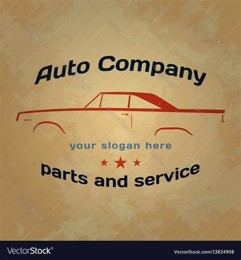 label car logo royalty  vector image vectorstock