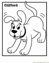 Clifford Print sketch template