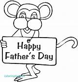 Coloring Fathers Happy Pages Papa Father Cartoon Kids Cards Wishes Color Mouse Christian Poems Plane Greetings Dad Card Wallpapers Greeting sketch template