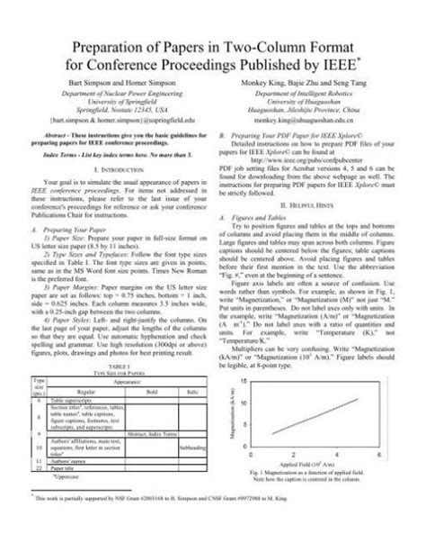 sample ieee paper format   papers