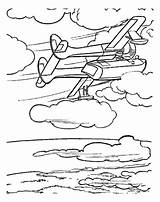 Coloring Sky Flying Spin Pages Airplane Tale Color Supercoloring Categories sketch template