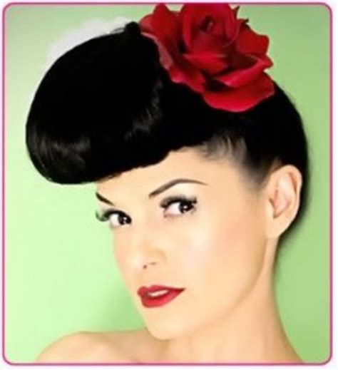 rockabilly pin up hairstyles for women how tos part 2
