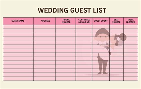 easy steps  creating  wedding guest list hizons catering