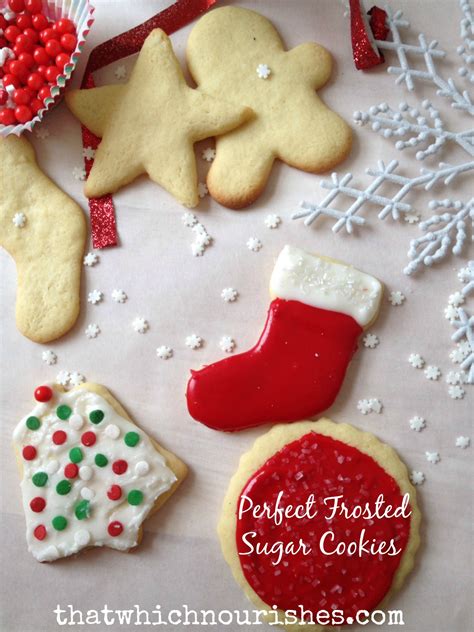 perfect frosted sugar cookies ⋆ that which nourishes