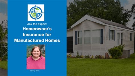 understanding homeowner  insurance  manufactured homes