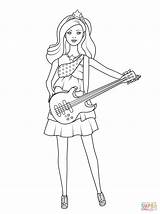 Keira Popstar Rockstar Supercoloring Malvorlagen Kinderbilder Scribblefun Munecas sketch template
