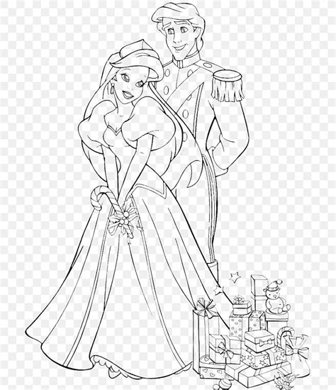 ariel wedding coloring books  prince wedding coloring book coloring