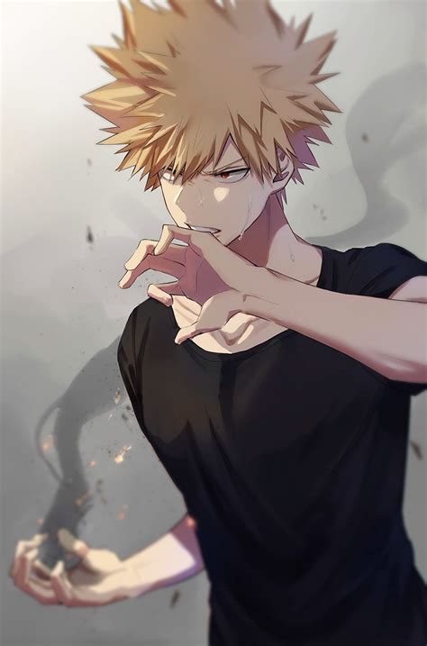 hero academia fanart bakugo art  liyuchen  twitter