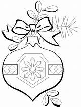 Ornaments Coloring Christmas Pages Ornament Patterns Holiday Embroidery Printable Sheets Colouring Color Merry Tree Clipart Drawing Book Decorative Designs Adults sketch template