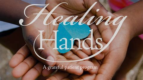 Healing Hands Program Provides Patients Opportunity To Give Back