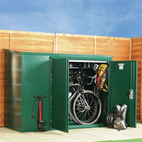 asgard addition  ft    ft  pent metal bike shed