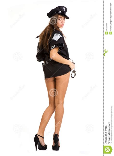 nude or naked police woman stock image image of fashion