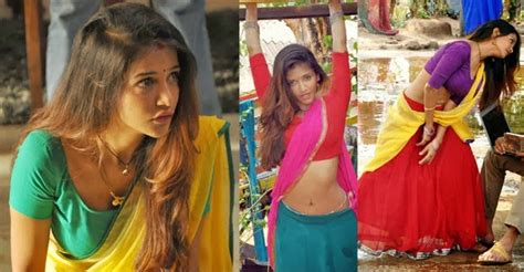 Anaika Soti Hot Photos In Saree Sr 9
