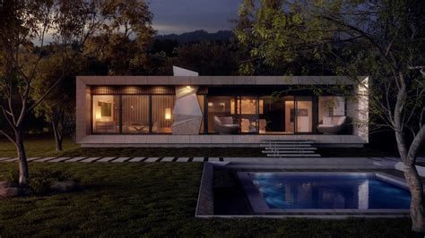 modern concrete home interior design ideas