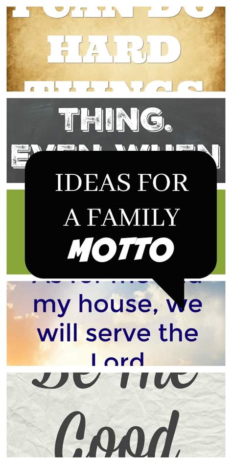 ultimate guide  creating family mottos  inspire  organized mom