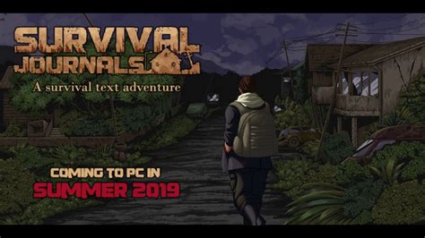 survival journals announcement trailer youtube