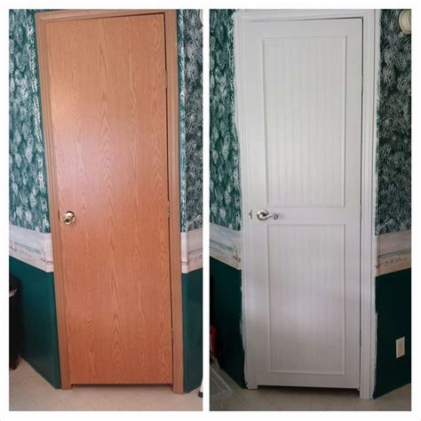 step  step instructions  completely transform  mobile home interior door    fe