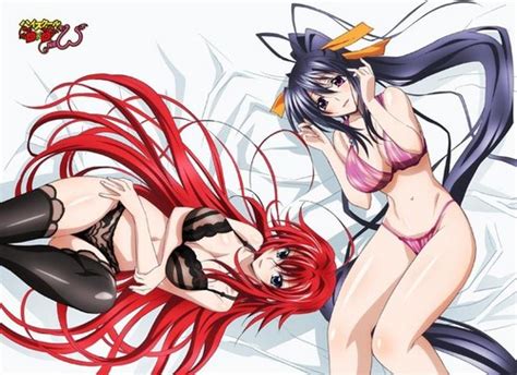 sexy hot anime and characters images rias gremory and akeno himejima hd wallpaper and
