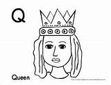 Coloring Letter Sheets Queen Sheet Cleverlearner Writing Color Practice Colouring Tracing 3yrs Age sketch template