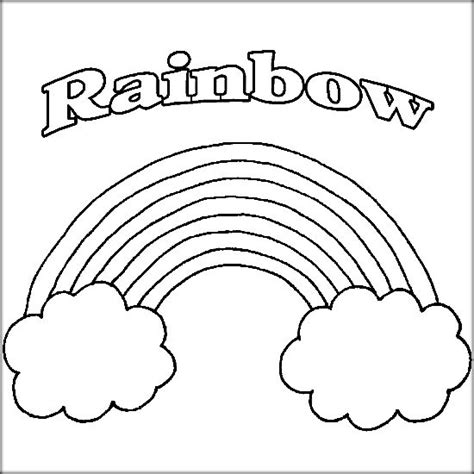 rainbow coloring pages  coloring pages  print coloring pages