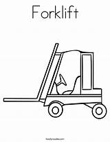 Forklift Coloring Truck Drawing Cement Pages Mixer Tow Color Twistynoodle Popular Trucks Noodle Twisty Getcolorings Getdrawings Worksheet Coloringhome Printable Terms sketch template