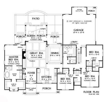trendy house plans  sq ft open floor kitchens ideas house plans  sq ft drawing house