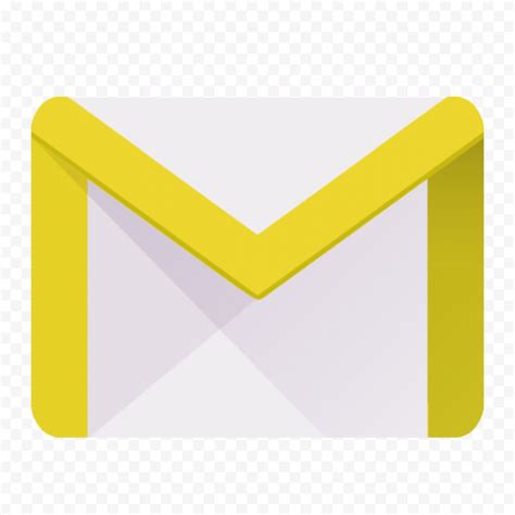 yellow gmail clipart logo icon citypng