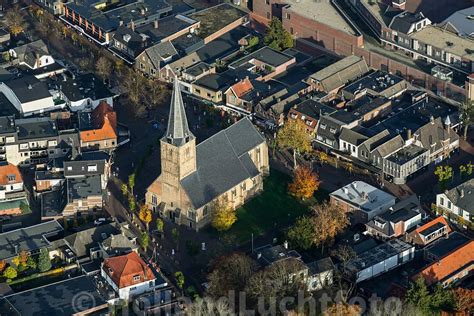 hollandluchtfoto epe luchtfoto kerk  centrum