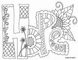 Alley Doodle Coloring Pages Getcolorings Printable Therapeutic sketch template